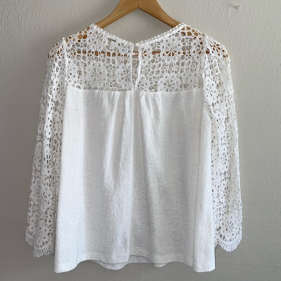 Contemporary Eyelet Detail Blouse - Picture 4 of 8